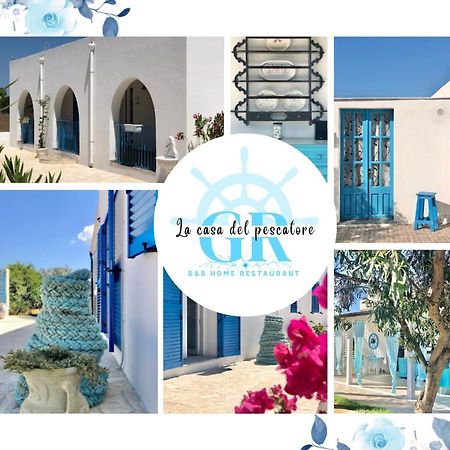 B&B&Home Restaurant La Casa Del Pescatore SantʼAnna Arresi Esterno foto